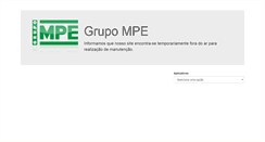 Desktop Screenshot of grupompe.com