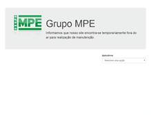 Tablet Screenshot of grupompe.com
